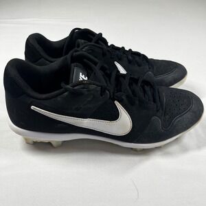 Nike Alpha Huarache Varsity Low MCS Black White‎ Mens 11